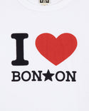 White I Love Bonton Tee