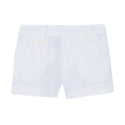 White Baby Linen Short