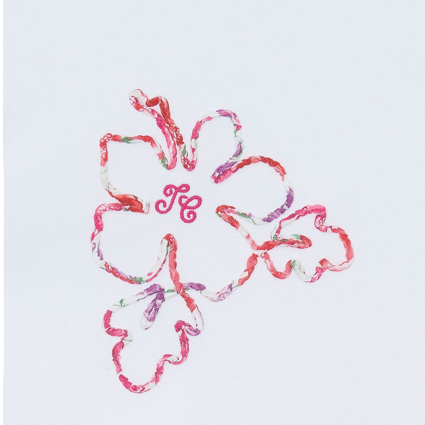 White Hibiscus Flower Tee