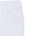 White Baby Linen Short