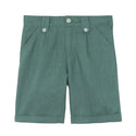 Green Classic Linen Short
