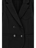 Black Milano Double Breasted Blazer