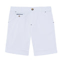 White Big Boys Chino Short
