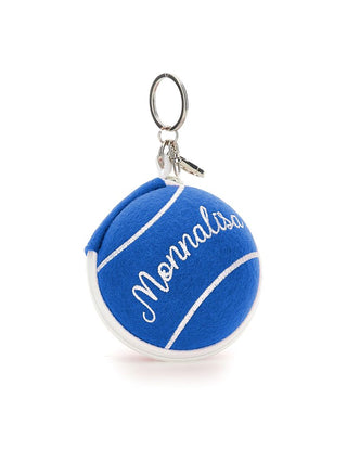 Navy Blue Tennis Ball Headphones Case