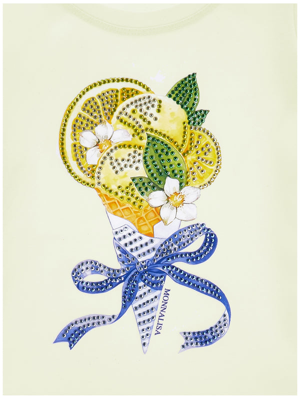 Yellow Lemon Ice Cream Tee