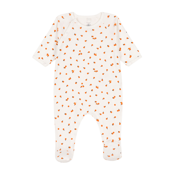 PB Oranges Print Footie