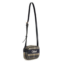 Green and Blue Plaid Messenger Bag