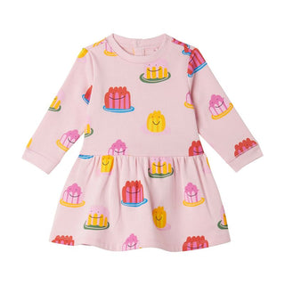 Pink Baby Jelly Fleece Dress