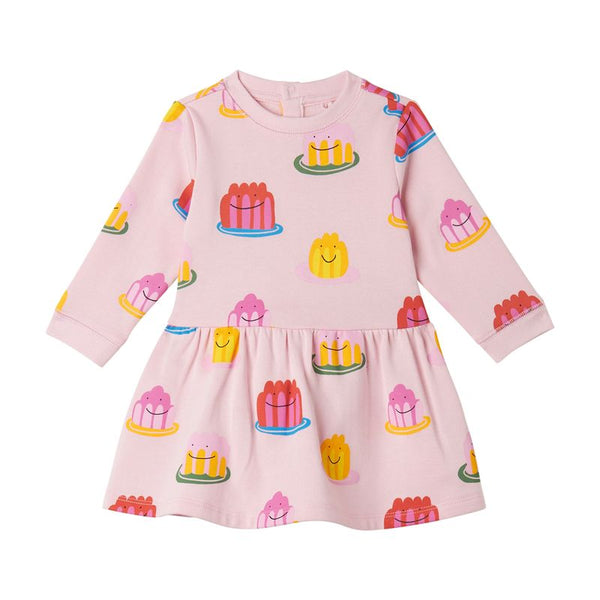 Pink Baby Jelly Fleece Dress