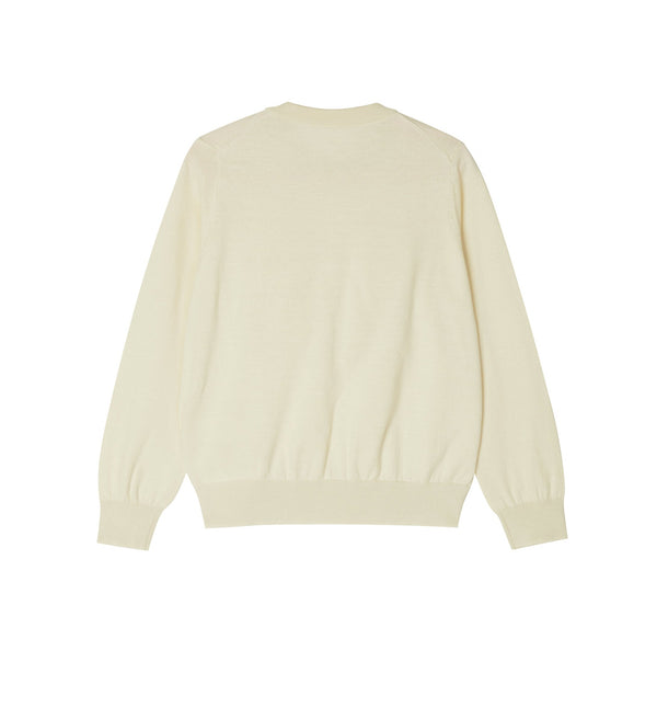 Ivory Sweater with Bow