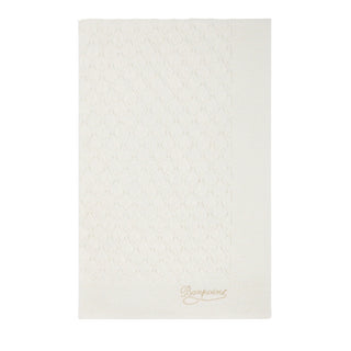 White Baby Openwork Pattern Blanket