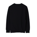 Black Multicolor Logo Crewneck