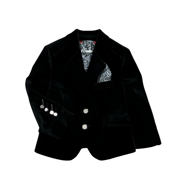 Black Velvet Blazer