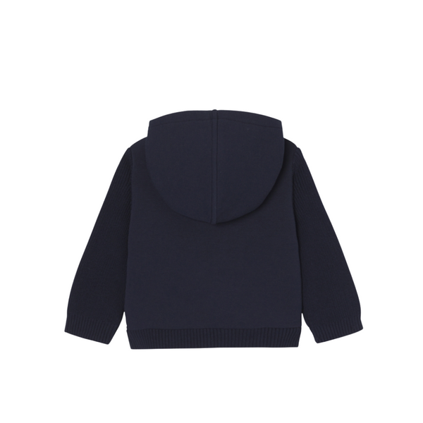 Navy Maxence Zip Up Hoodie