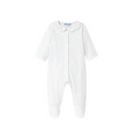 White Gretta Heart Footie