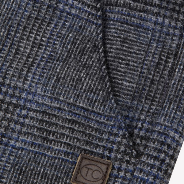 Gray and Blue Plaid Baby Pants