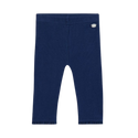 Blue Baby Ruffle Trim Leggings