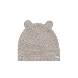 Oatmeal Marled Bear Ears Hat