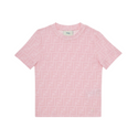Pink Short Sleeve Tee with FF Pattern