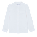 White Linen Button Down Shirt