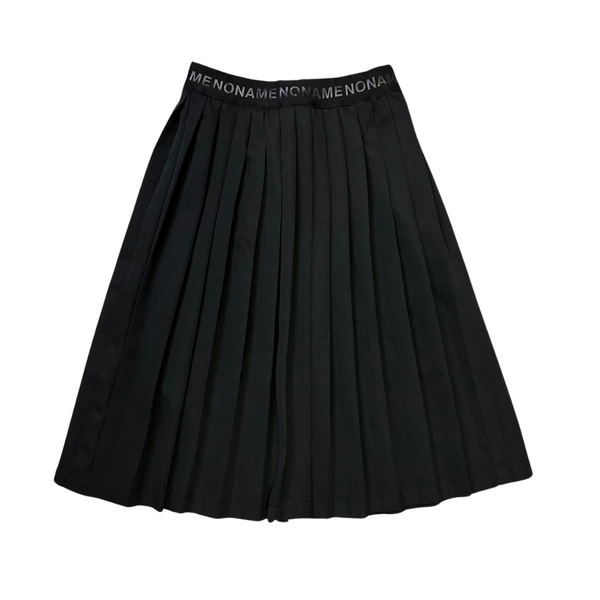 Black Pleated Skirt