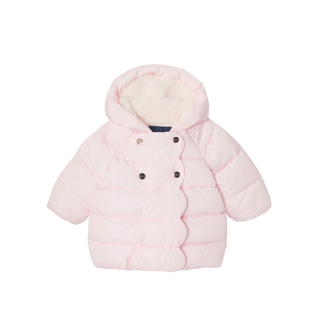 Pink Melie Sherpa Lining Coat