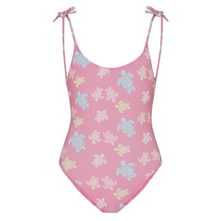 Pink Tortoise Multicolor Swimsuit