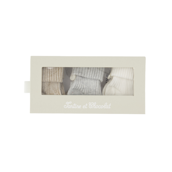Neutral Baby Socks Set