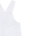 White Baby Linen Overalls