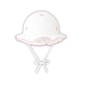 White Baby Margot Butterfly Bucket Hat