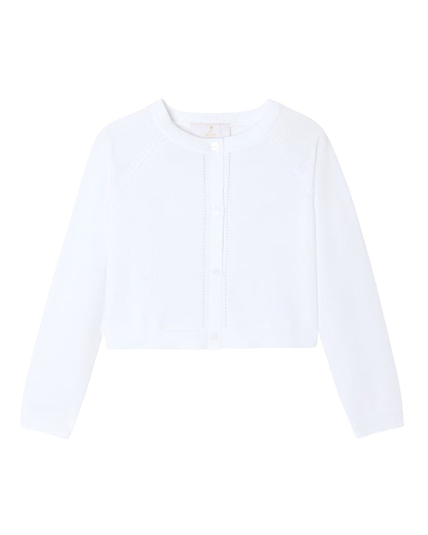 White Donatien Cardigan