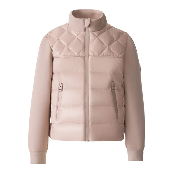 Sepia Rose Little Kid Audel Mixed Media Jacket