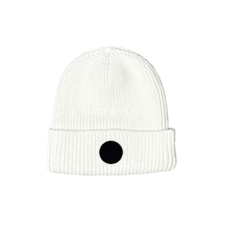 White Knit Winter Hat