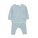 Heather Blue  Knit Ensemble