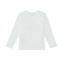 White Book Girl Graphic Long Sleeve Tee