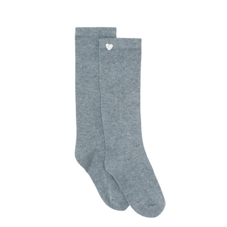 Heather Gray Knee High Socks