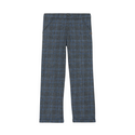 Gray and Blue Plaid Pants