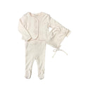 Pink Pointelle Layette Set
