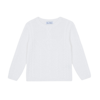 Ivory TC Cableknit Sweater