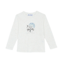 Ivory Raccoon Long Sleeve Tee