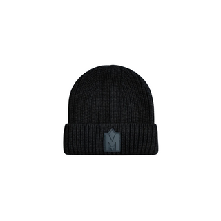 Black Jude Cuffed Logo Hat