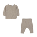 Oatmeal Marled Knit Ensemble