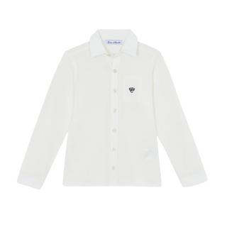 Ivory Pocket Collared Shirt