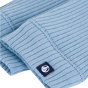 Blue Baby Ribbed Leggings