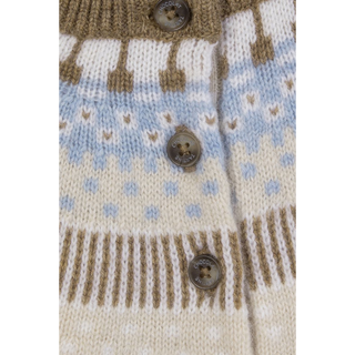 Beige Baby Heritage Pattern Sweater