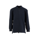 Navy Long Sleeve Regular Fit Polo