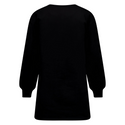Black Bear Logo Sweatshirt Dress