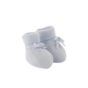 Sky Newborn Knit Booties