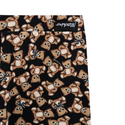Black Allover Bear Bows Leggings