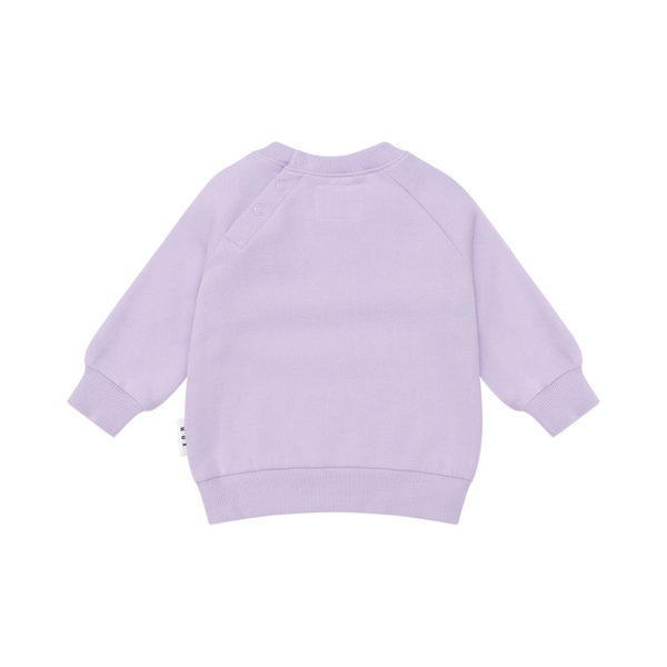 Purple Poodle Puff Crewneck